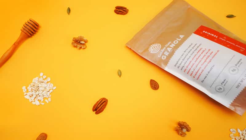 Golden State Granola Package Design