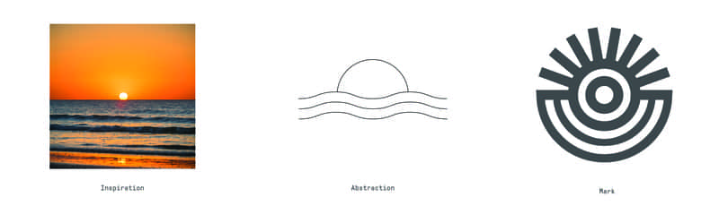 Golden State Granola Logo Process