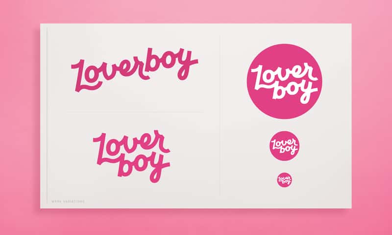 Loverboy Logo Variations
