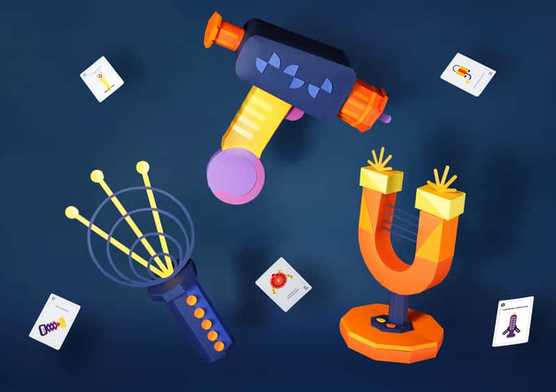 Spaceteam Floating Hands